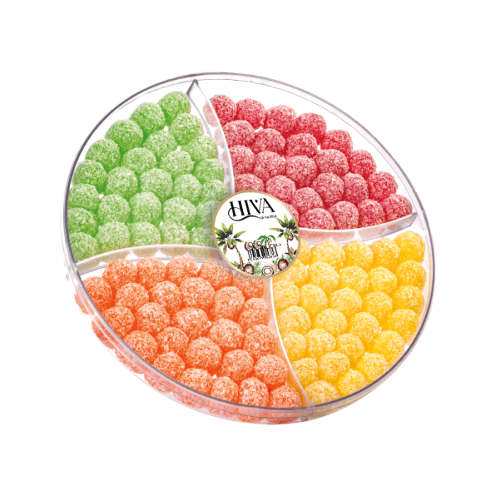 Coconut Covered Jelly from Iran Hiva Chocolate